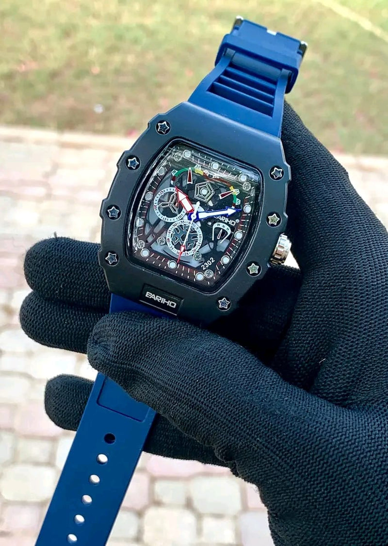BARIHO Luxury Sport Watch – Bold Design, Precision Engineering