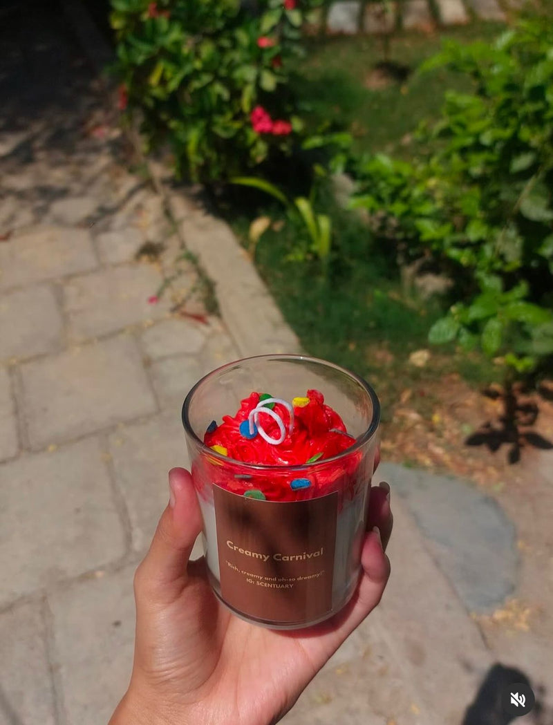 Handmade Candle – Melt Into Sweet Serenity