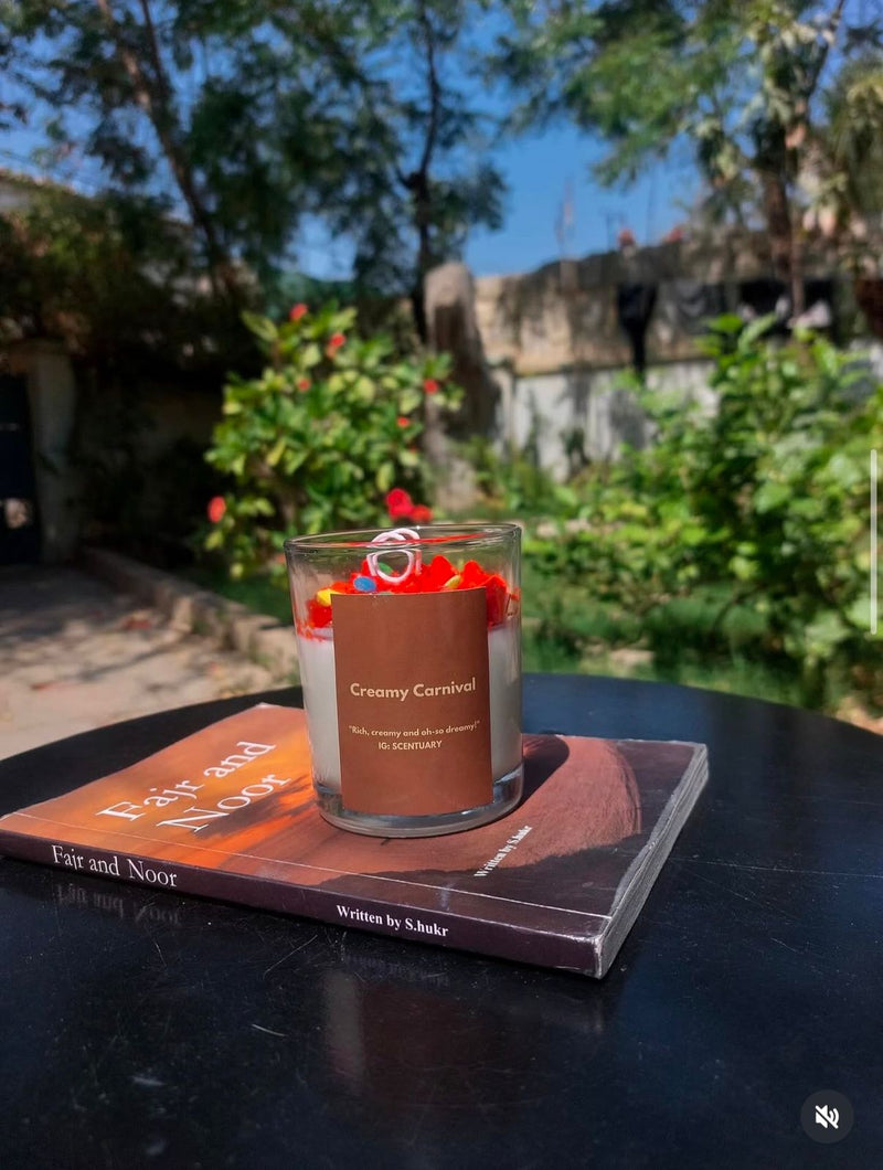 Handmade Candle – Melt Into Sweet Serenity