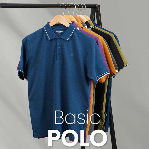 Men’s Basic Polo Shirt – Everyday Style, Effortless Comfort