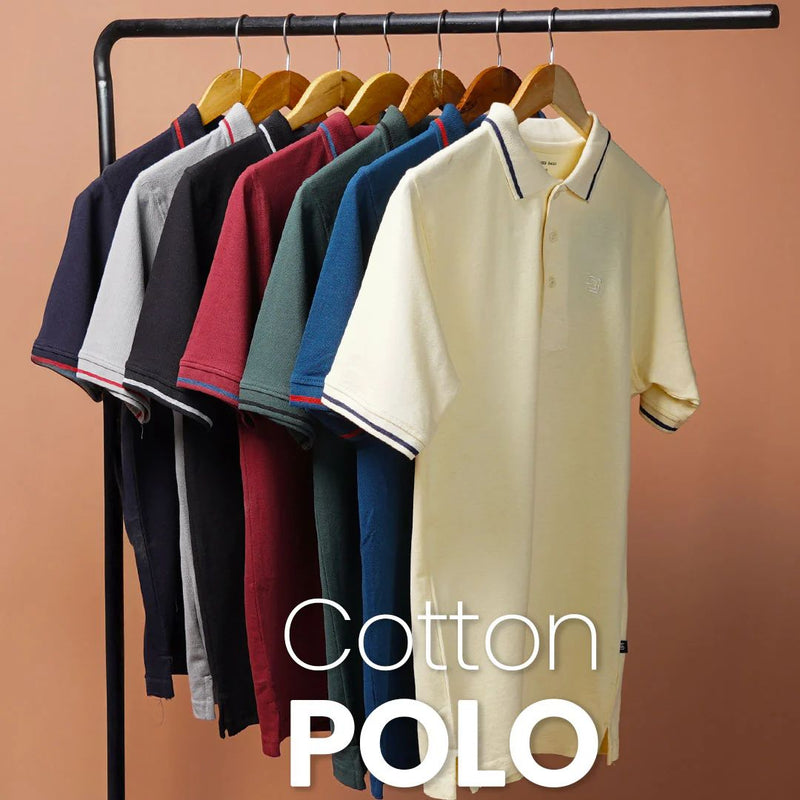 Men’s Basic Polo Shirt – Everyday Style, Effortless Comfort